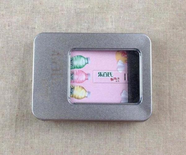 卡片U盤,名片U盤,樂(lè)百氏U盤,飲料公司U盤,促銷禮品U盤