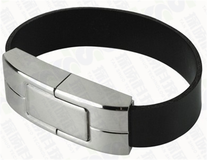 皮質(zhì)手腕帶優(yōu)盤,手鐲U盤，手鏈U盤