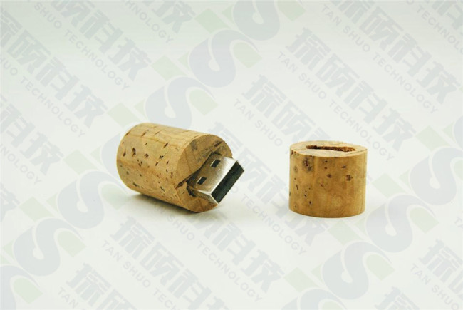 廠家供應軟木塞U盤 紅酒木塞U盤定制 軟木優盤制作廠家